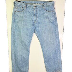 Levi's 569 42x30 Blue Jeans Zip Fly 100% Cotton *Wear